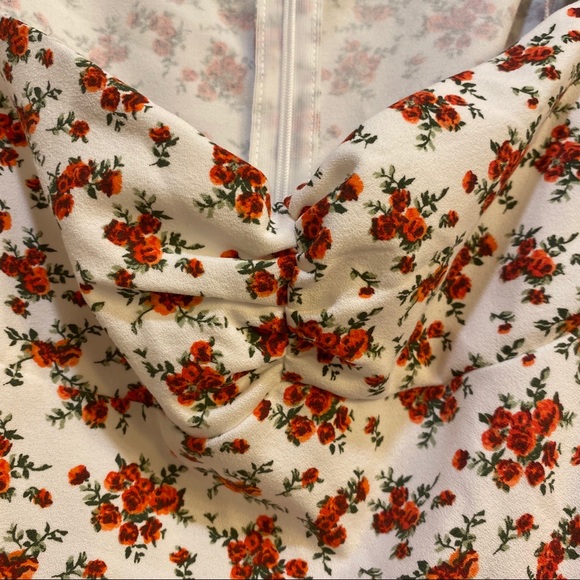 Danielle Bernstein Floral Puff Sleeve Maxi Dress - Picture 3 of 8